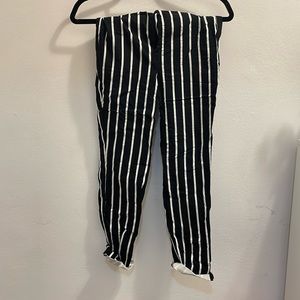Stretchy forever 21 striped dressy pants